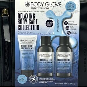 Body Glove 5 Piece Men’s Relaxing Body Care Gift Set. New!